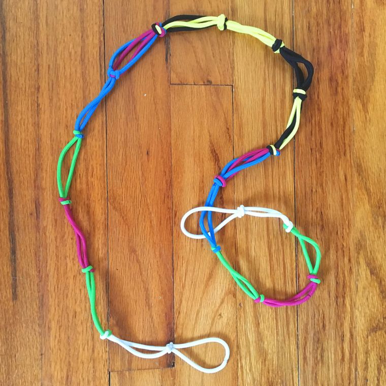 DIY Yoga Mat Holder