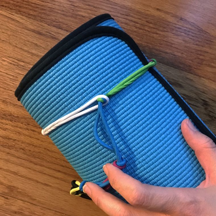 DIY Yoga Mat Holder