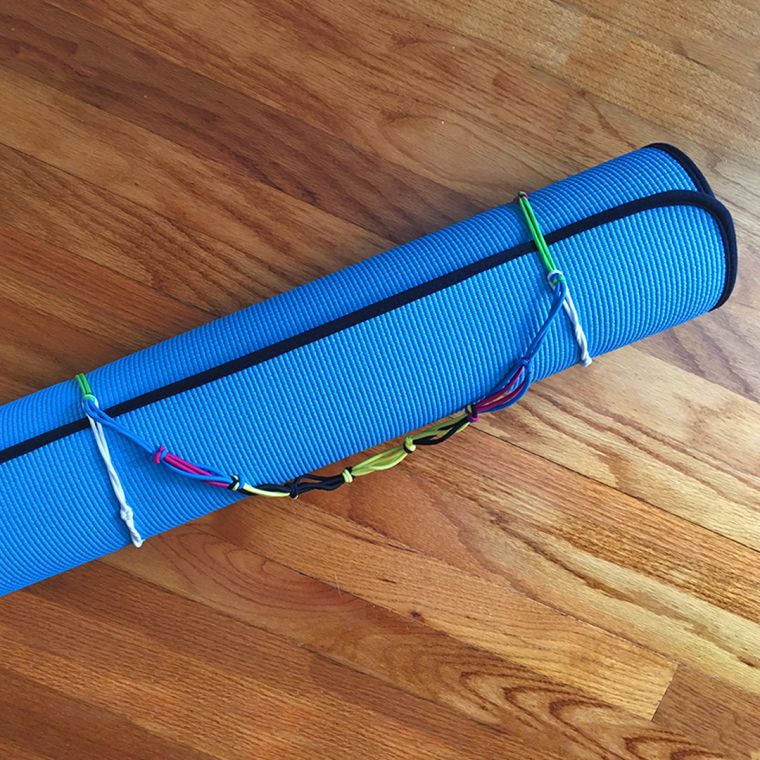 DIY Yoga Mat Holder