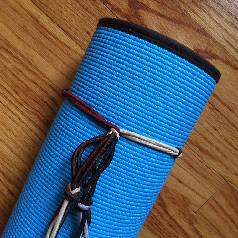 DIY Yoga Mat Holder