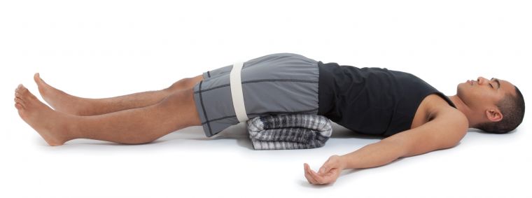 Supported Bridge Pose