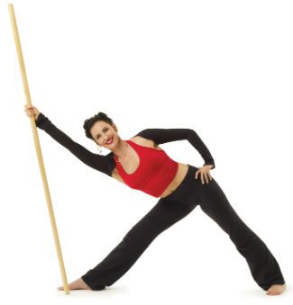 Yoga with a Dowel