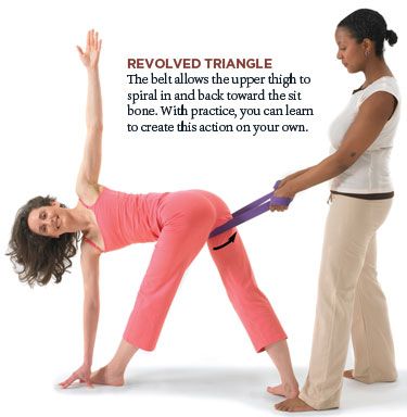 Revolved Triangle and the Hips