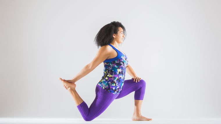 yoga for tight quads king arthur pose
