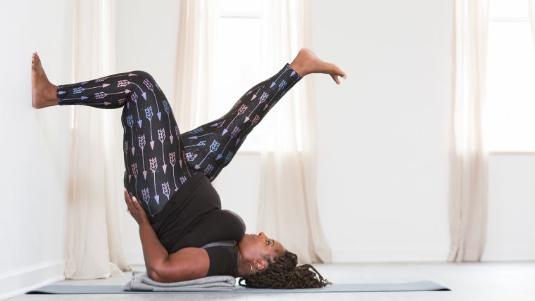 shoulderstand modification
