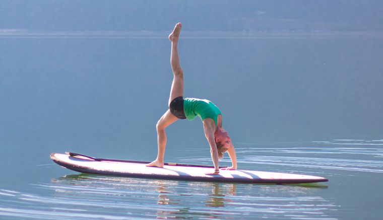 Stand-Up Paddleboard Yoga