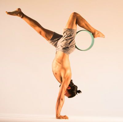 Yoga Wheel Exercises