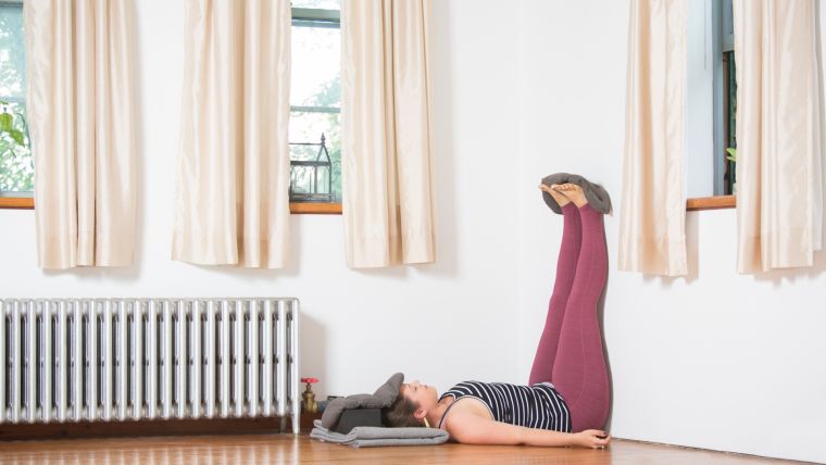 legs-up-wall-with-yoga-sandbags