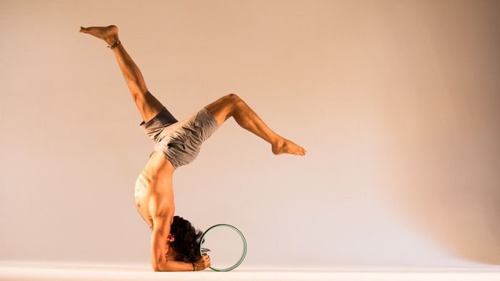 Yoga Wheel Exercises