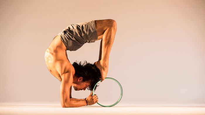 Yoga Wheel Exercises
