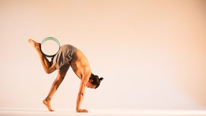 Yoga Wheel Exercises