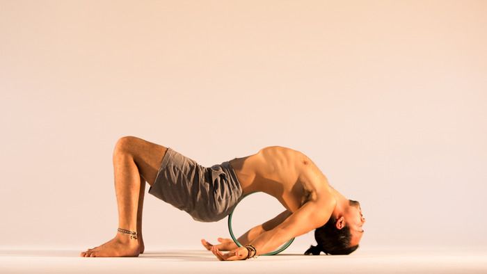 Yoga Wheel Exercises