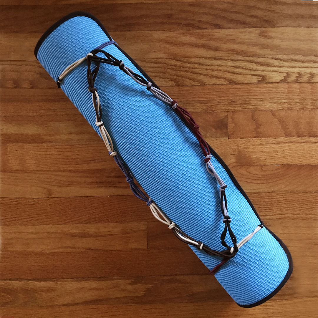 Diy Make Your Own No Sew Yoga Mat Holder