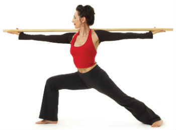 Yoga with a Dowel