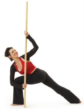 Yoga with a Dowel